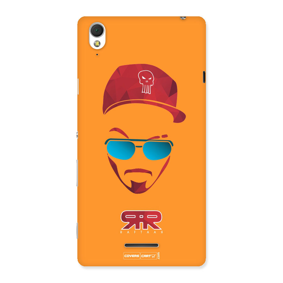 Special Raftaar Edition Orange Back Case for Sony Xperia T3