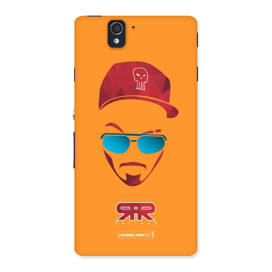 Special Raftaar Edition Orange Back Case for Sony Xperia Z