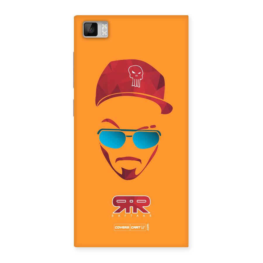 Special Raftaar Edition Orange Back Case for Xiaomi Mi3