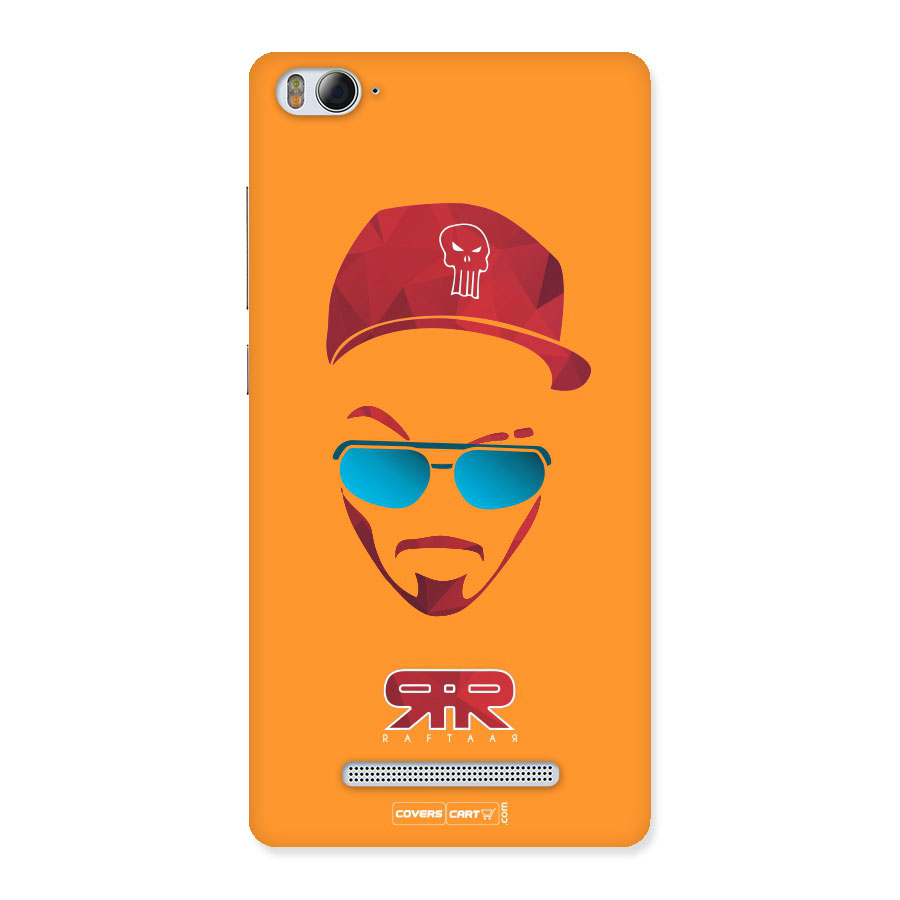 Special Raftaar Edition Orange Back Case for Xiaomi Mi4i