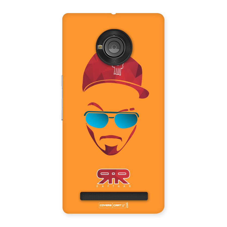 Special Raftaar Edition Orange Back Case for Yu Yuphoria