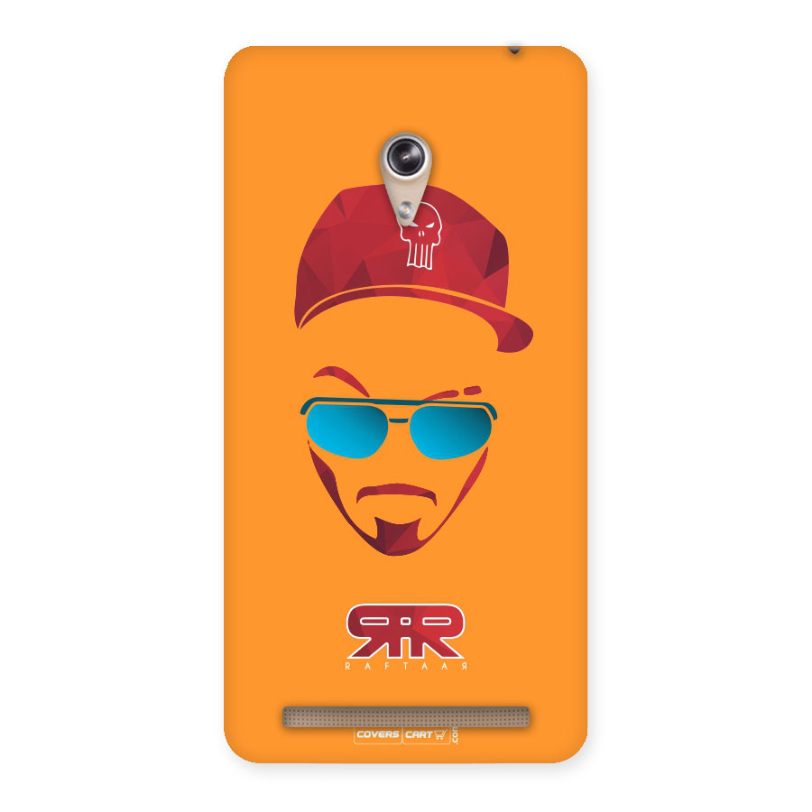 Special Raftaar Edition Orange Back Case for Zenfone 6