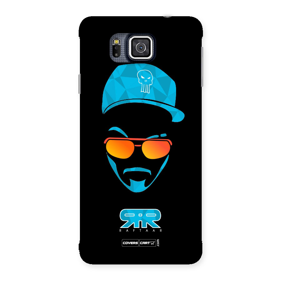 Raftaar Black and Blue Back Case for Galaxy Alpha