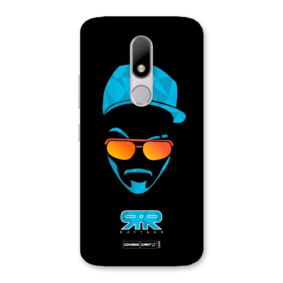 Special Raftaar Edition Blue Back Case for Moto M