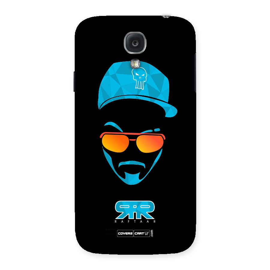 Raftaar Black and Blue Back Case for Samsung Galaxy S4