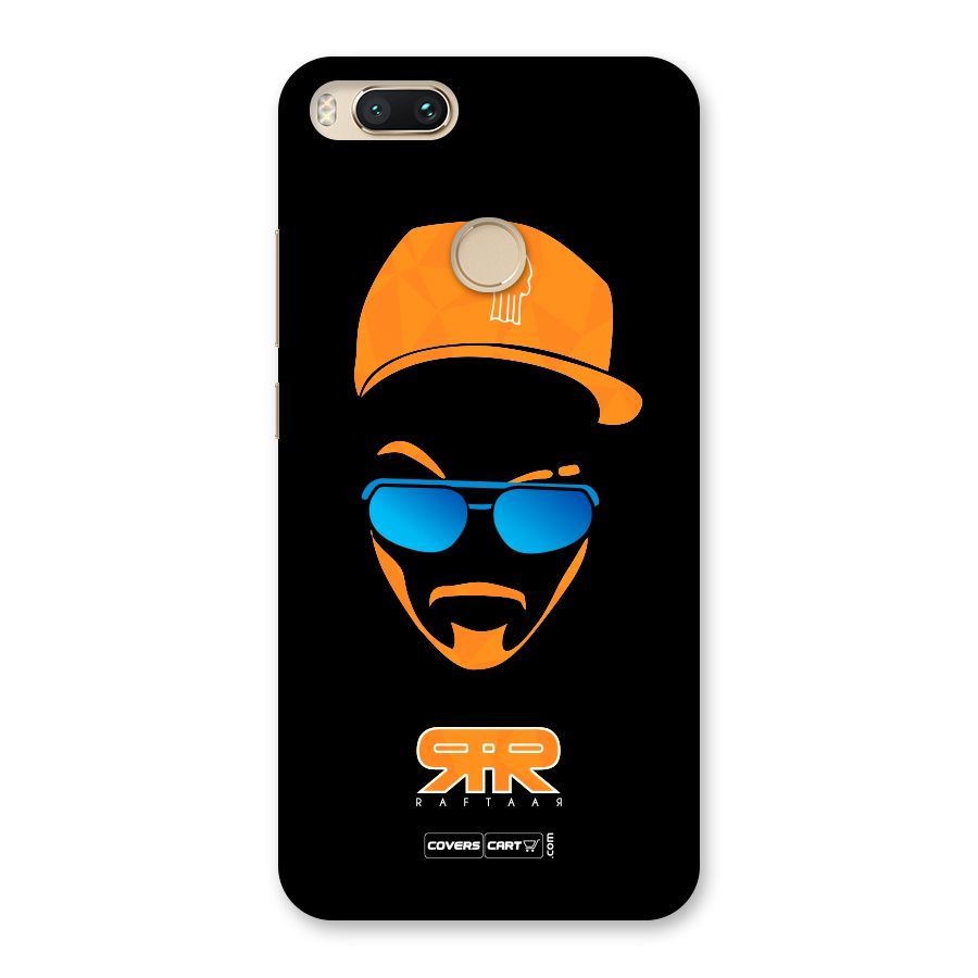 Special Raftaar Edition Orange Back Case for Mi A1