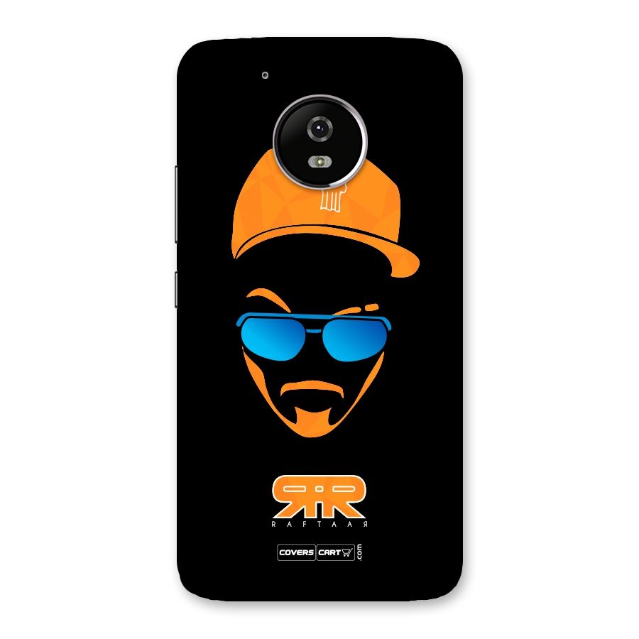 Special Raftaar Edition Orange Back Case for Moto G5