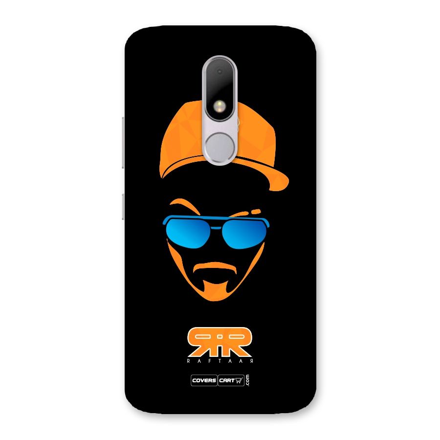Special Raftaar Edition Orange Back Case for Moto M