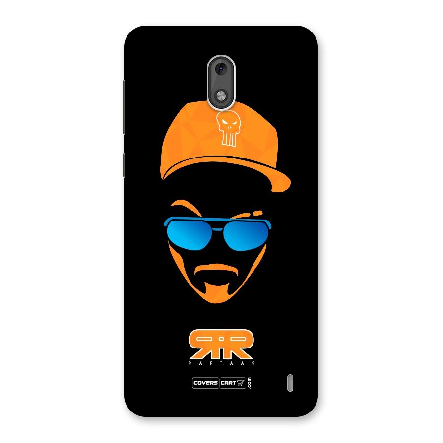 Special Raftaar Edition Orange Back Case for Nokia 2