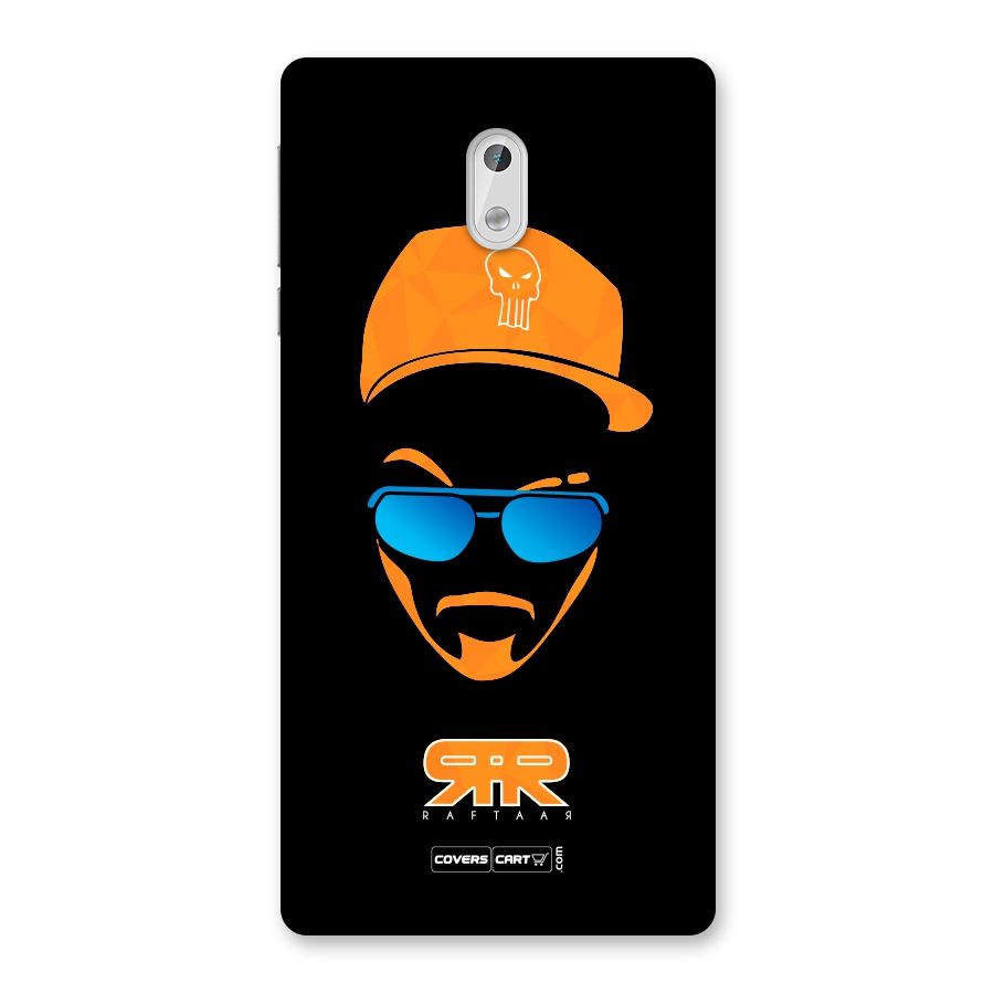 Special Raftaar Edition Orange Back Case for Nokia 3