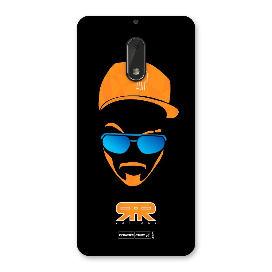 Special Raftaar Edition Orange Back Case for Nokia 6
