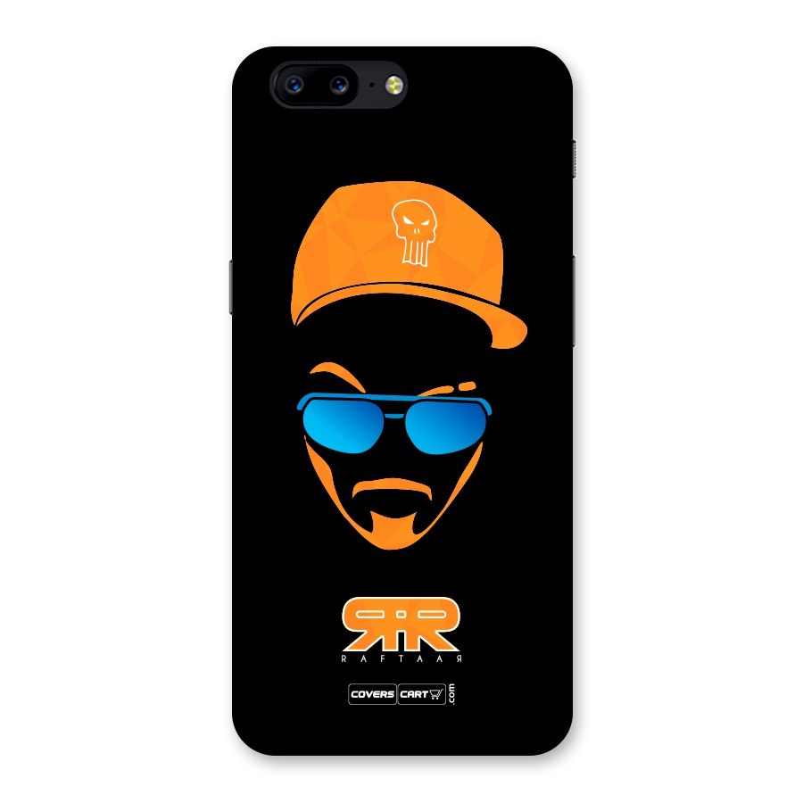 Special Raftaar Edition Orange Back Case for OnePlus 5
