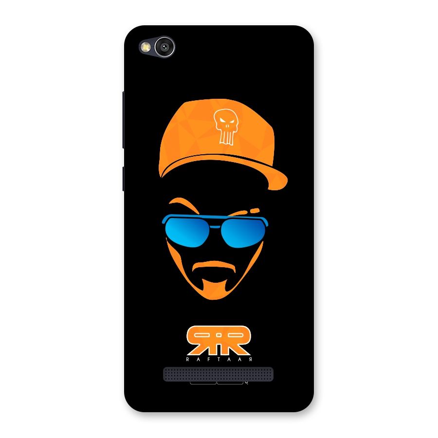 Special Raftaar Edition Orange Back Case for Redmi 4A