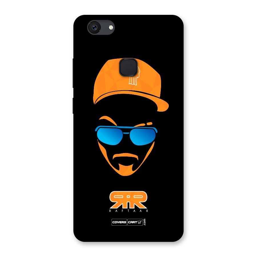 Special Raftaar Edition Orange Back Case for Vivo V7 Plus