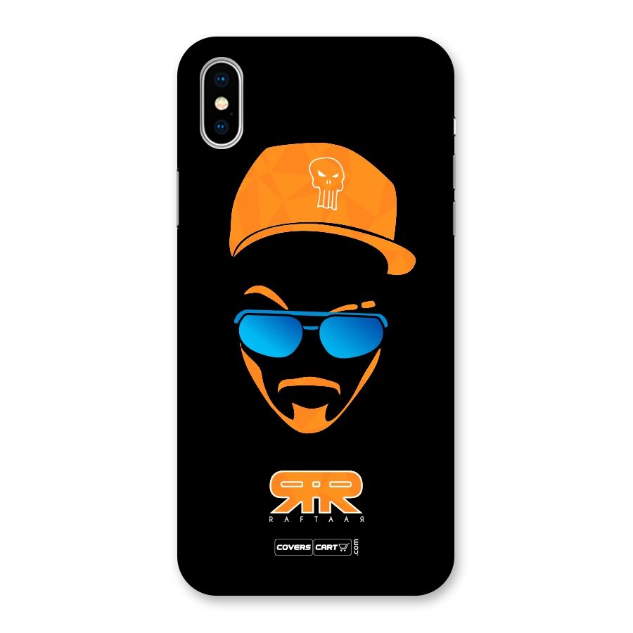 Special Raftaar Edition Orange Back Case for iPhone X
