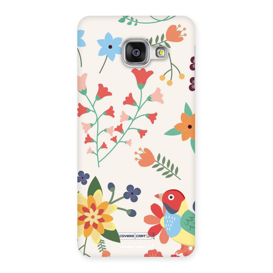 Spring Flowers Back Case for Galaxy A3 2016
