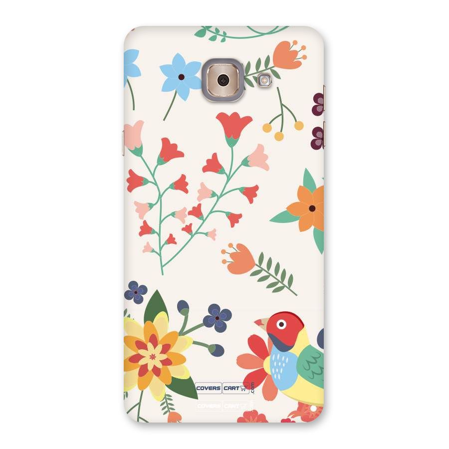 Spring Flowers Back Case for Galaxy J7 Max