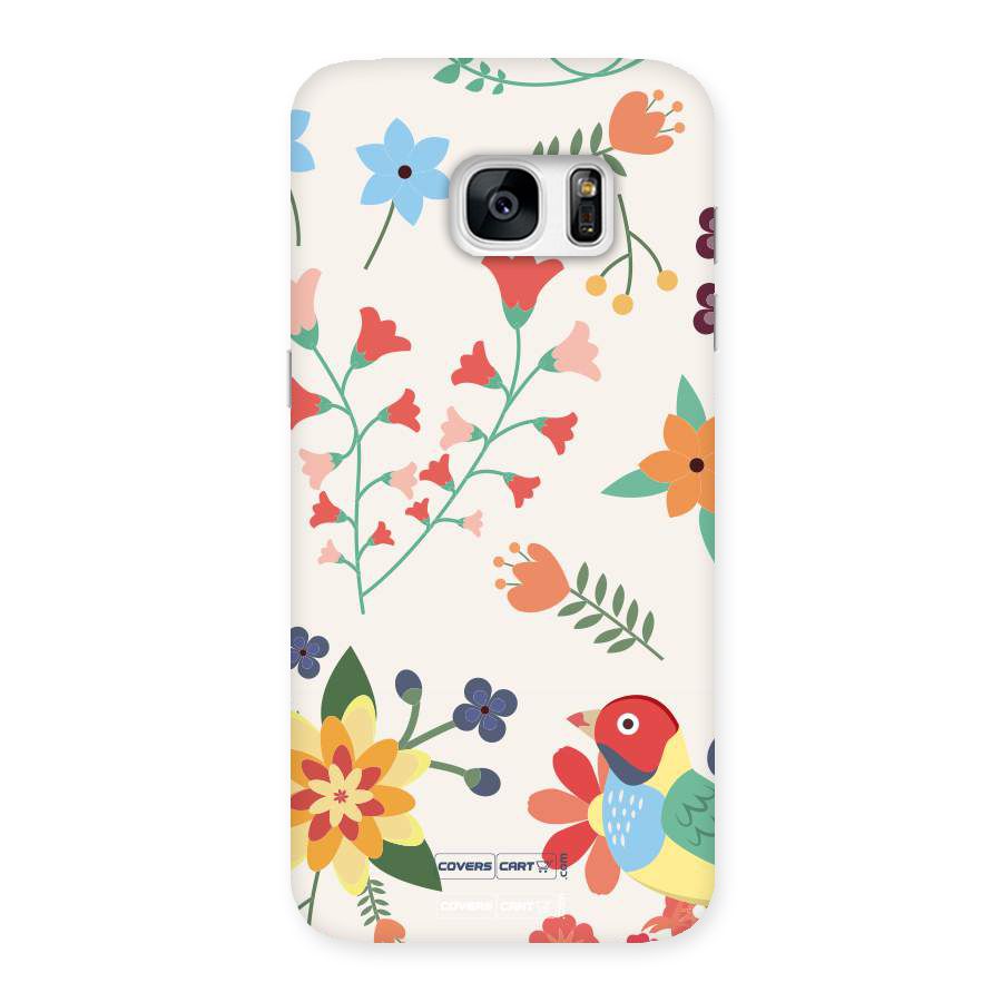 Spring Flowers Back Case for Galaxy S7 Edge