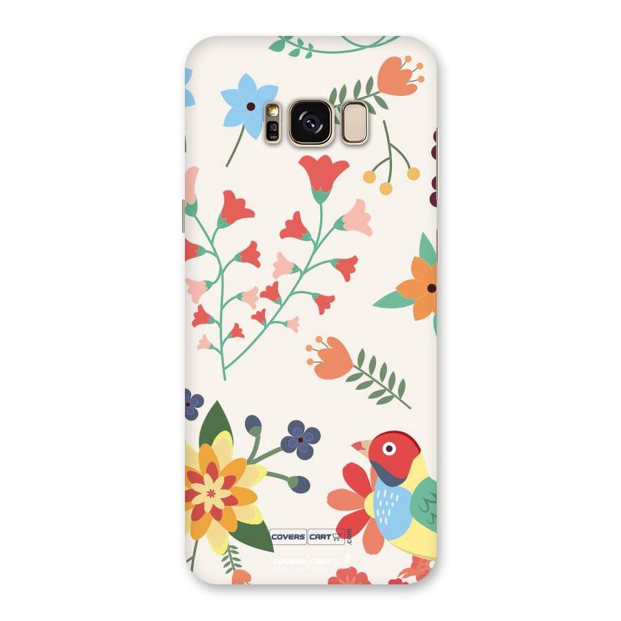 Spring Flowers Back Case for Galaxy S8 Plus
