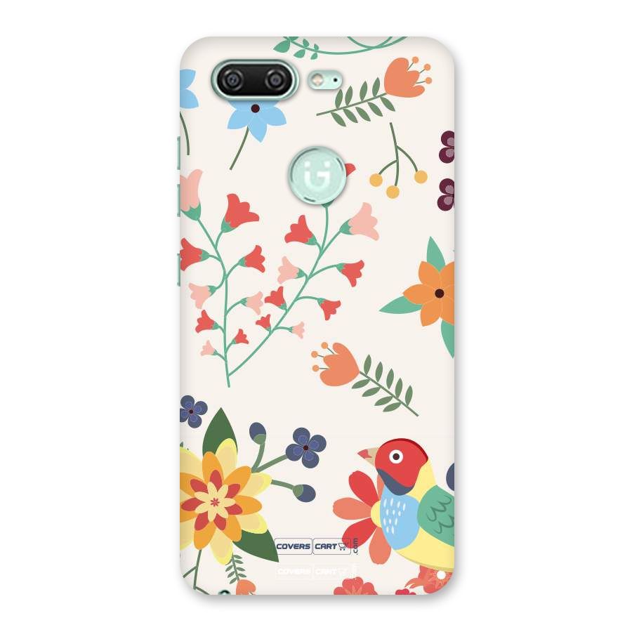 Spring Flowers Back Case for Gionee S10