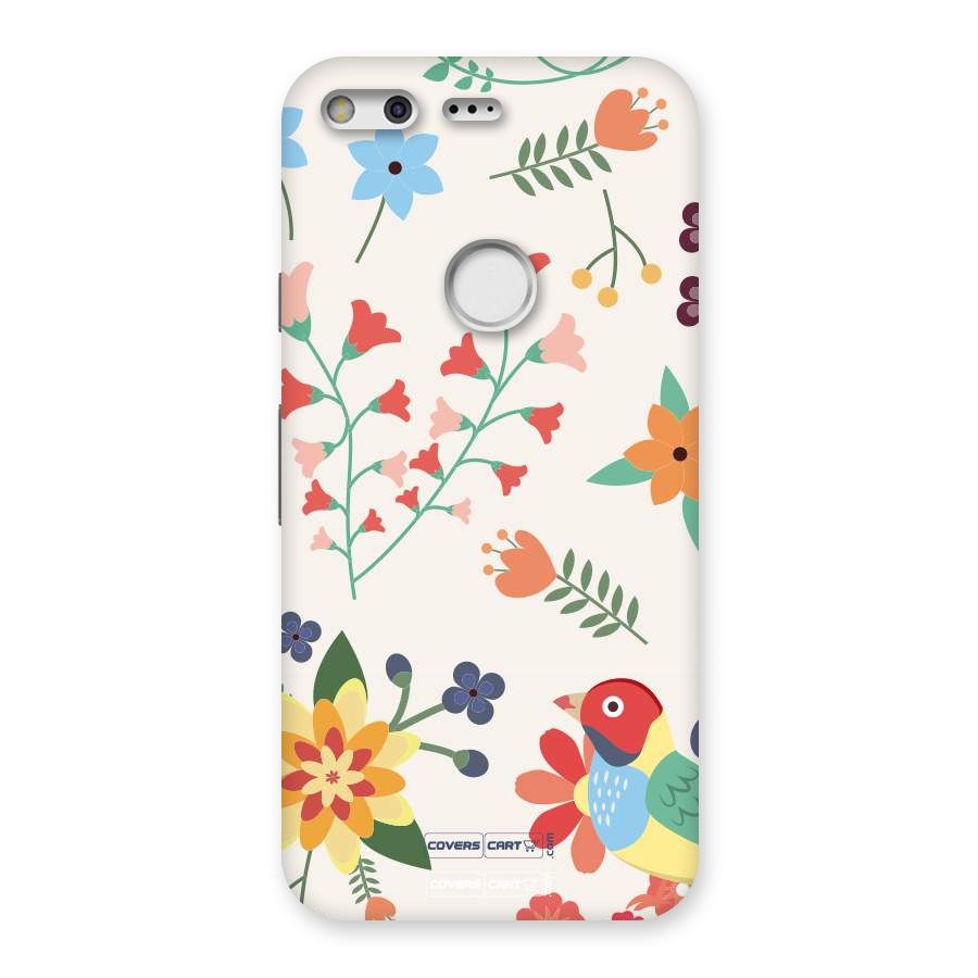 Spring Flowers Back Case for Google Pixel