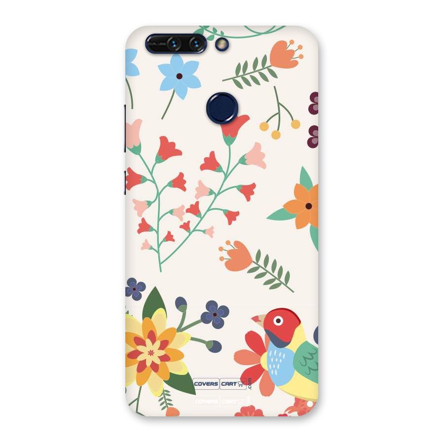 Spring Flowers Back Case for Honor 8 Pro