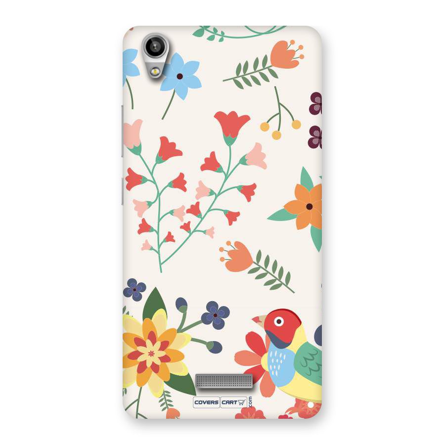 Spring Flowers Back Case for Lava Pixel V1