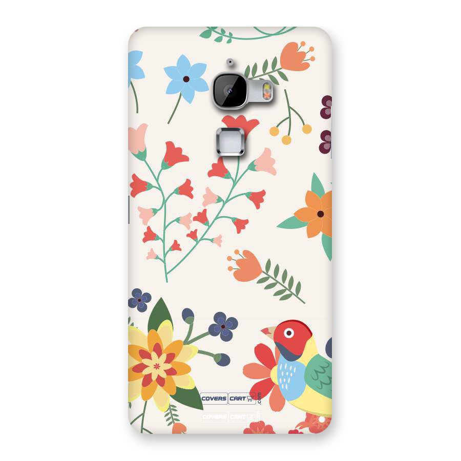 Spring Flowers Back Case for LeTV Le Max