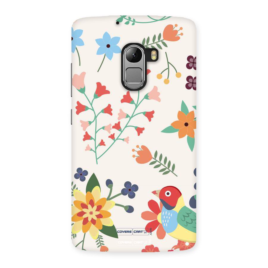 Spring Flowers Back Case for Lenovo K4 Note