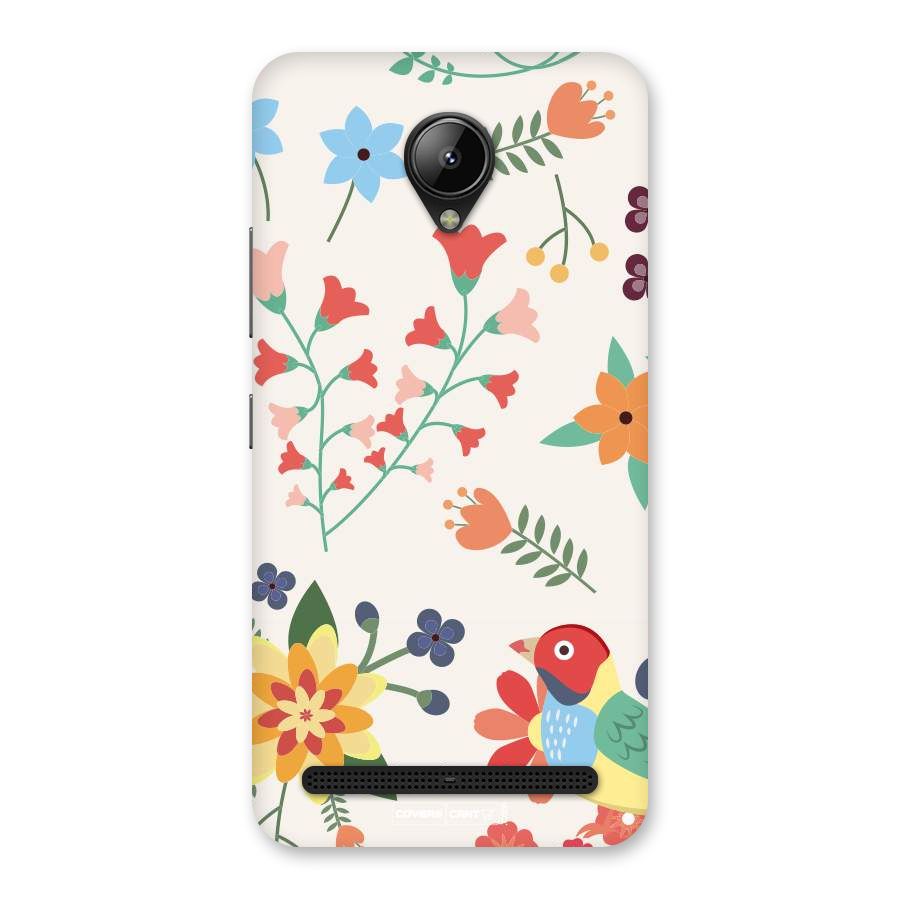 Spring Flowers Back Case for Lenovo C2