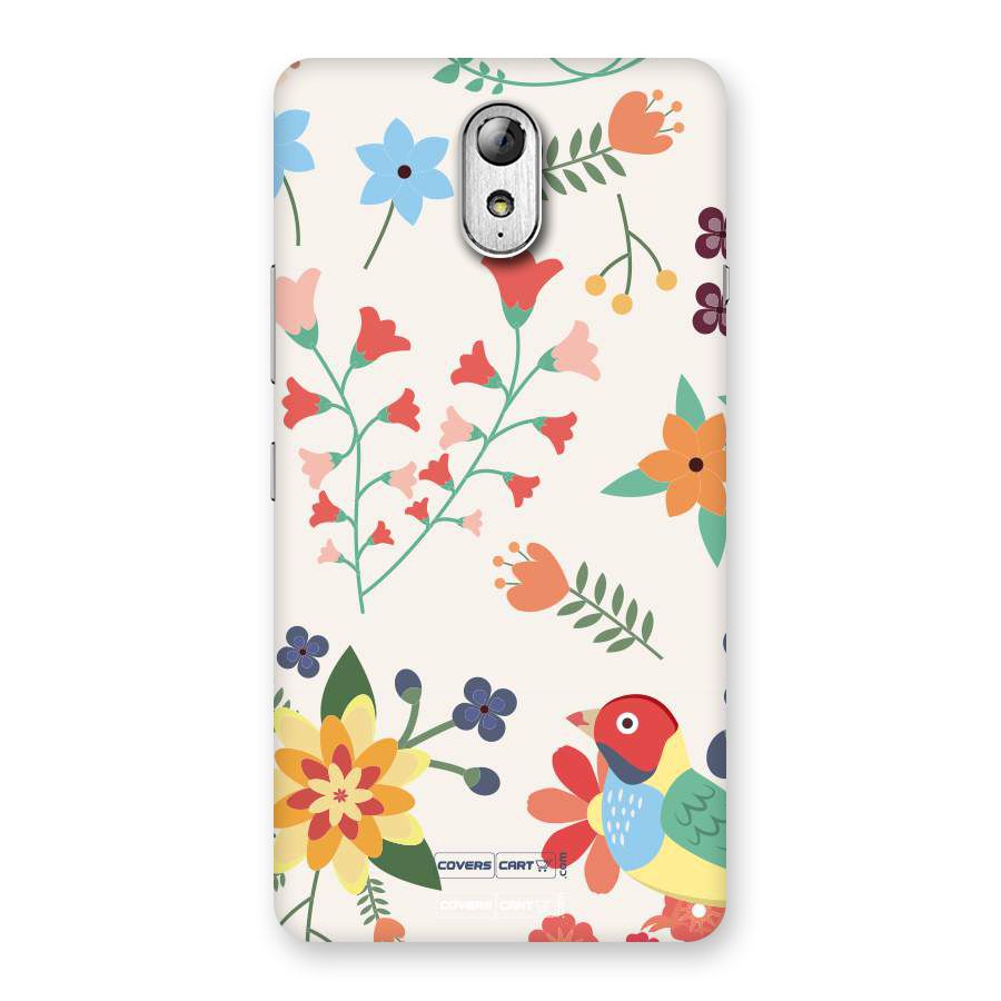 Spring Flowers Back Case for Lenovo Vibe P1M