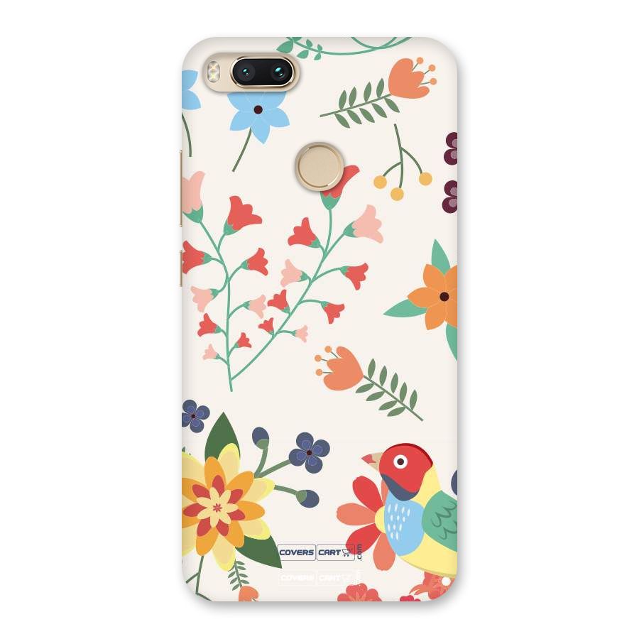 Spring Flowers Back Case for Mi A1