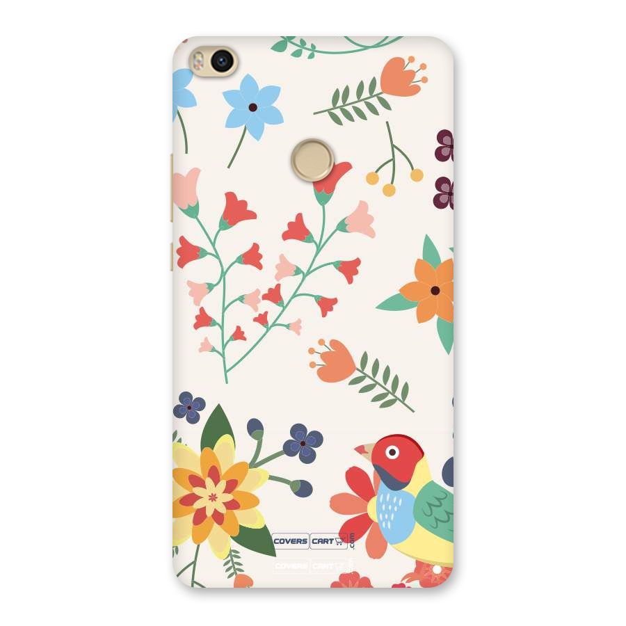 Spring Flowers Back Case for Mi Max 2