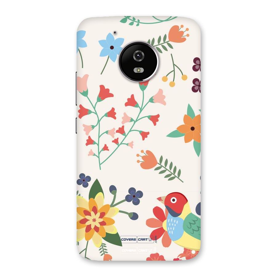 Spring Flowers Back Case for Moto G5