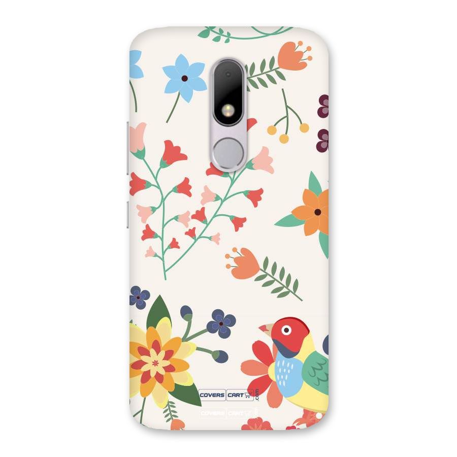 Spring Flowers Back Case for Moto M