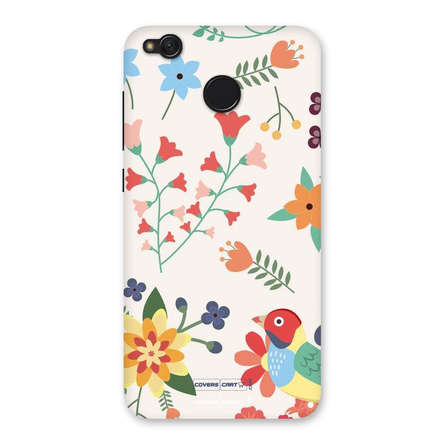 Spring Flowers Back Case for Redmi 4