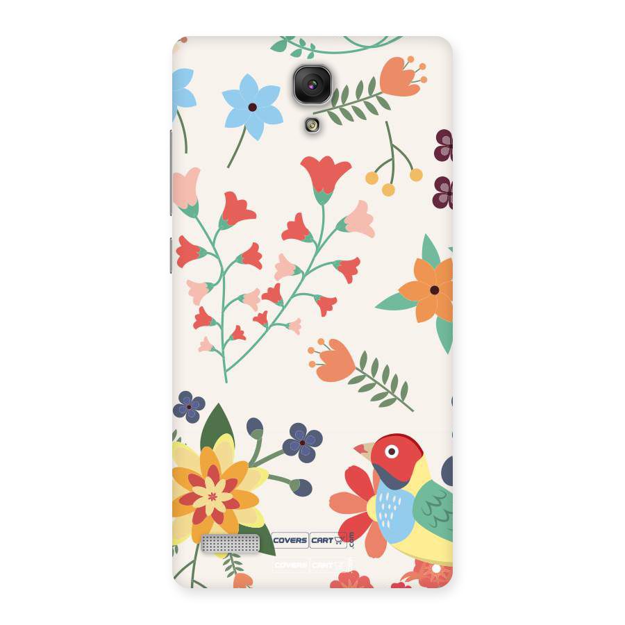 Spring Flowers Back Case for Redmi Note Prime