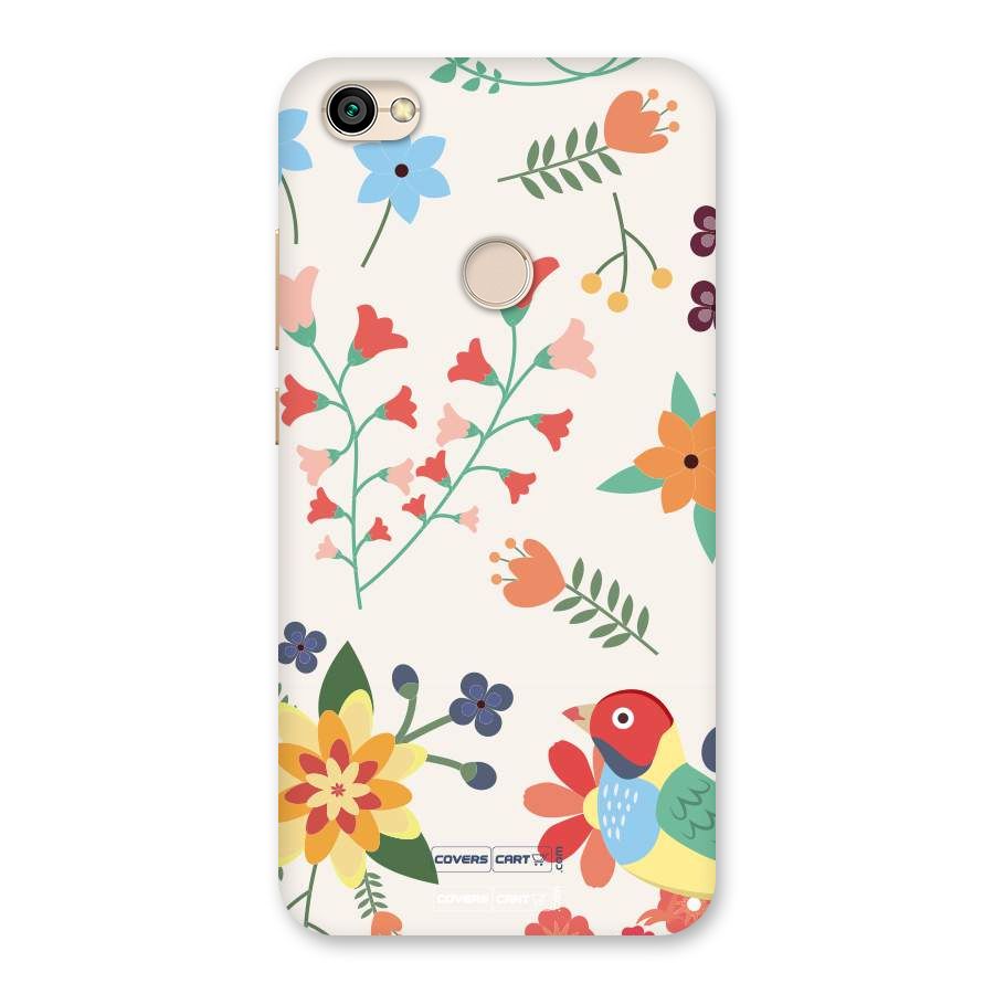 Spring Flowers Back Case for Redmi Y1 2017