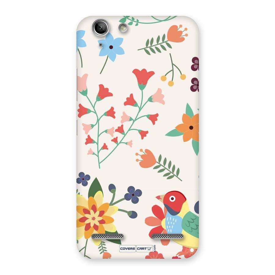 Spring Flowers Back Case for Vibe K5