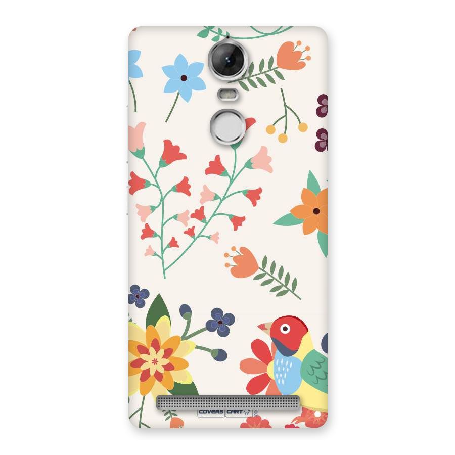 Spring Flowers Back Case for Vibe K5 Note