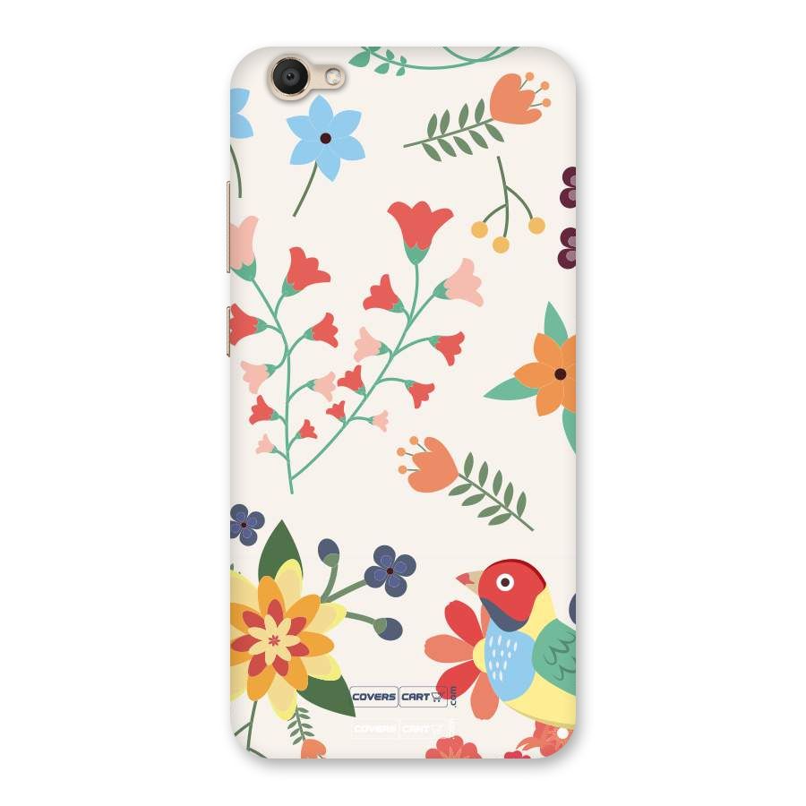Spring Flowers Back Case for Vivo V5
