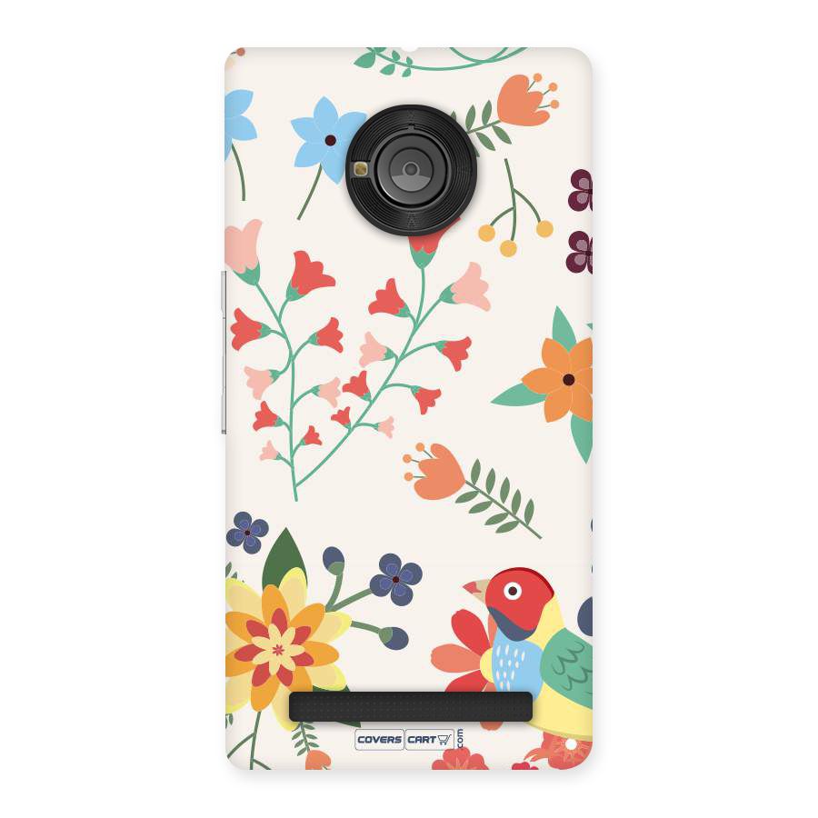 Spring Flowers Back Case for YU Yunique