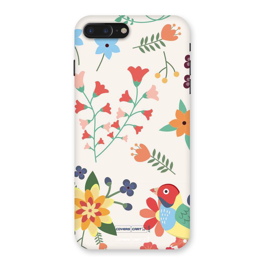 Spring Flowers Back Case for iPhone 7 Plus