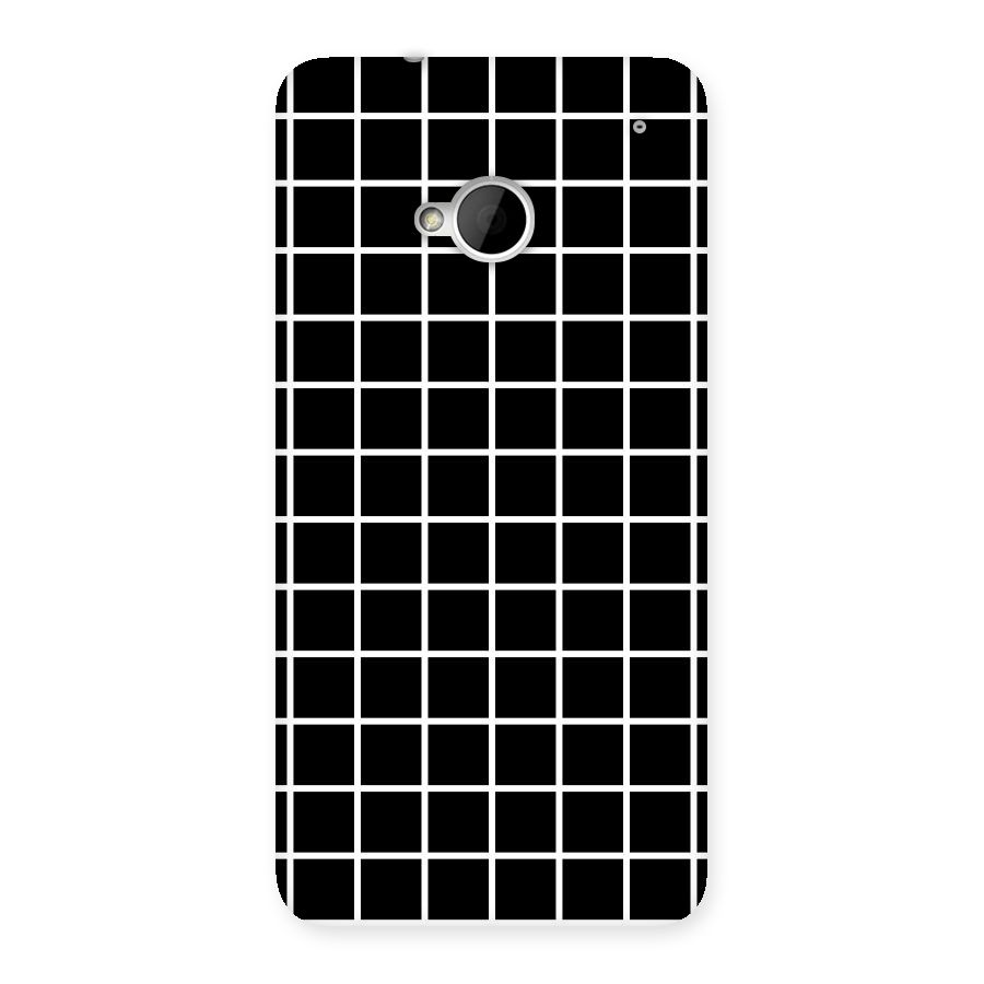 Square Puzzle Back Case for HTC One M7