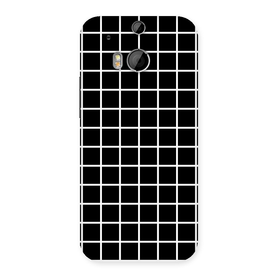 Square Puzzle Back Case for HTC One M8