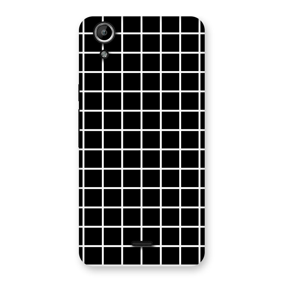 Square Puzzle Back Case for Micromax Canvas Selfie Lens Q345