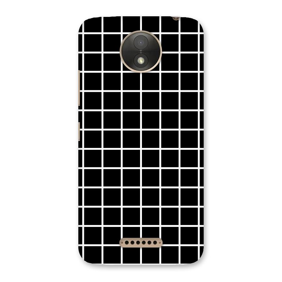 Square Puzzle Back Case for Moto C Plus
