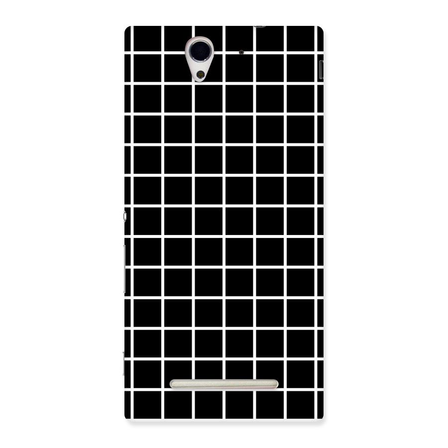 Square Puzzle Back Case for Sony Xperia C3