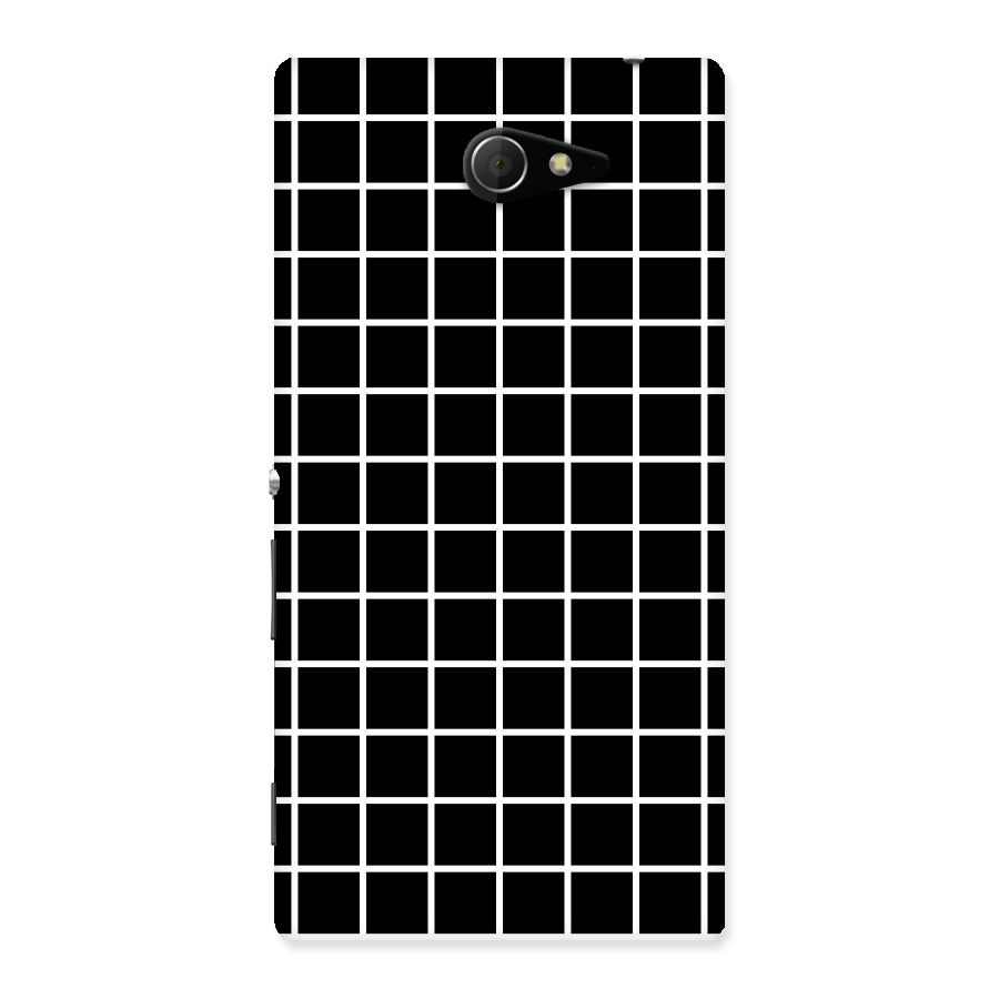 Square Puzzle Back Case for Sony Xperia M2