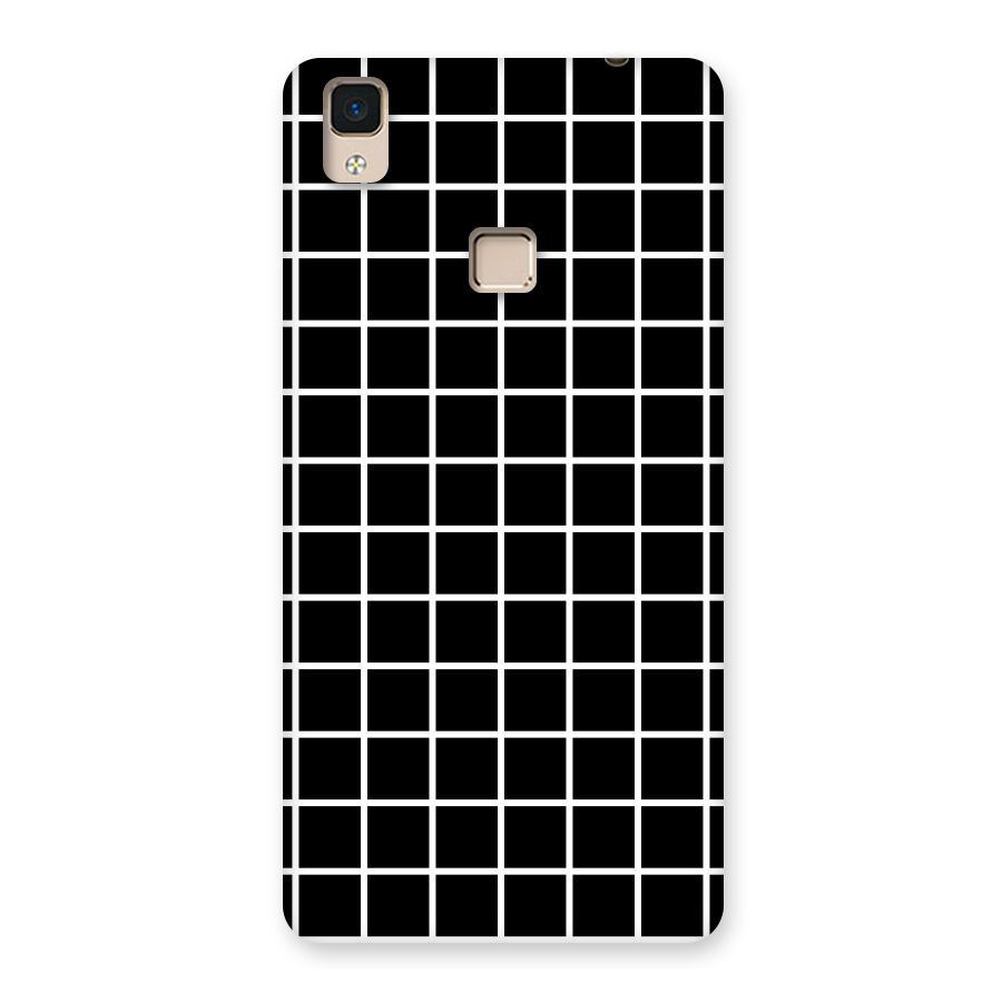 Square Puzzle Back Case for V3 Max